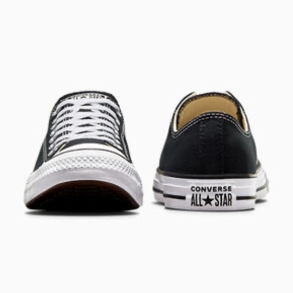 Converse | Unisex black classic All Star lace up sneakers Men’s 9.5 Women’s 11.5 - Picture 3 of 16